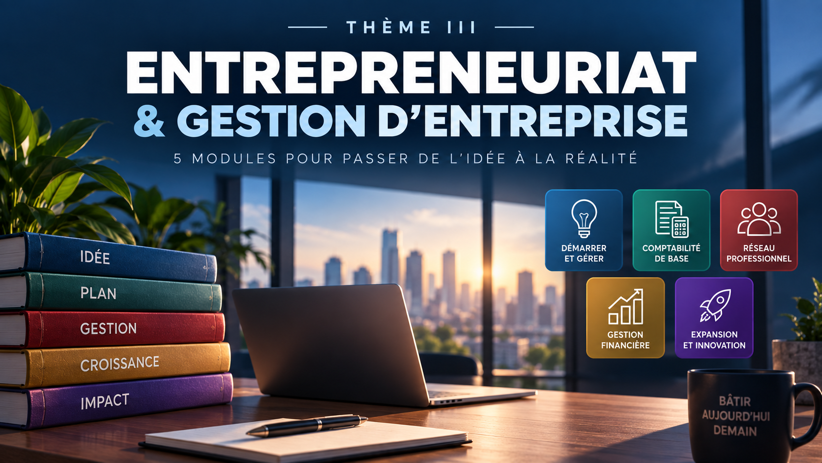 Entrepreneuriat & Gestion – Le Programme complet