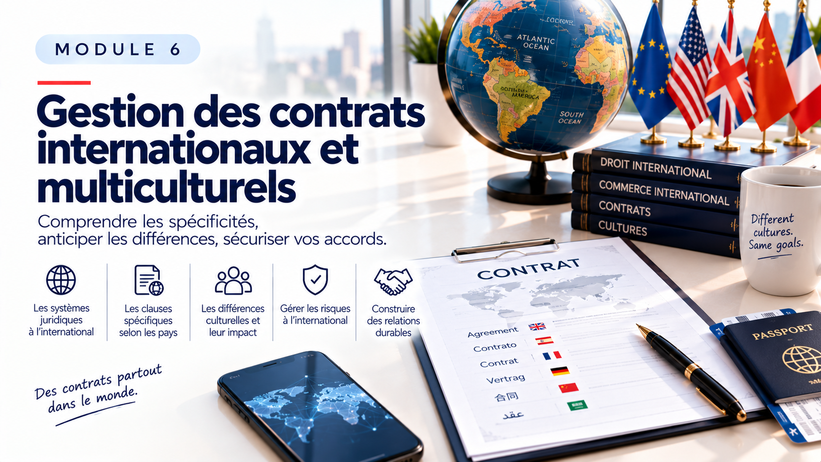 GDC – Module 6 : Gestion des contrats internationaux et multiculturels