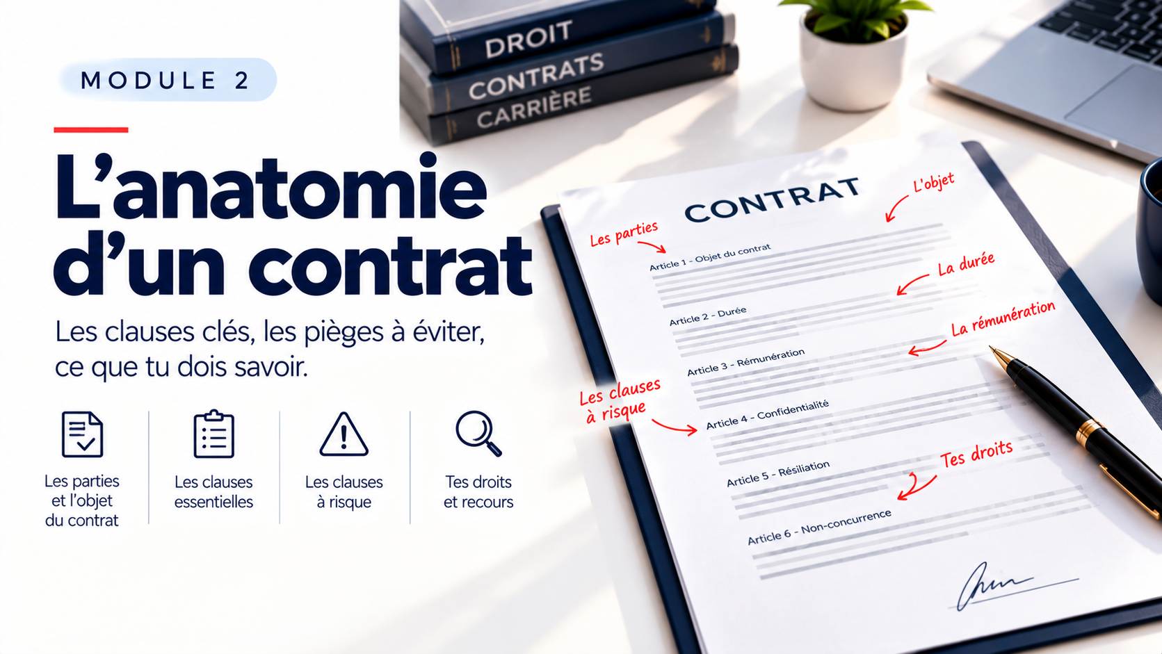 GDC – Module 2 : Décoder un contrat — clauses, obligations et sponsoring