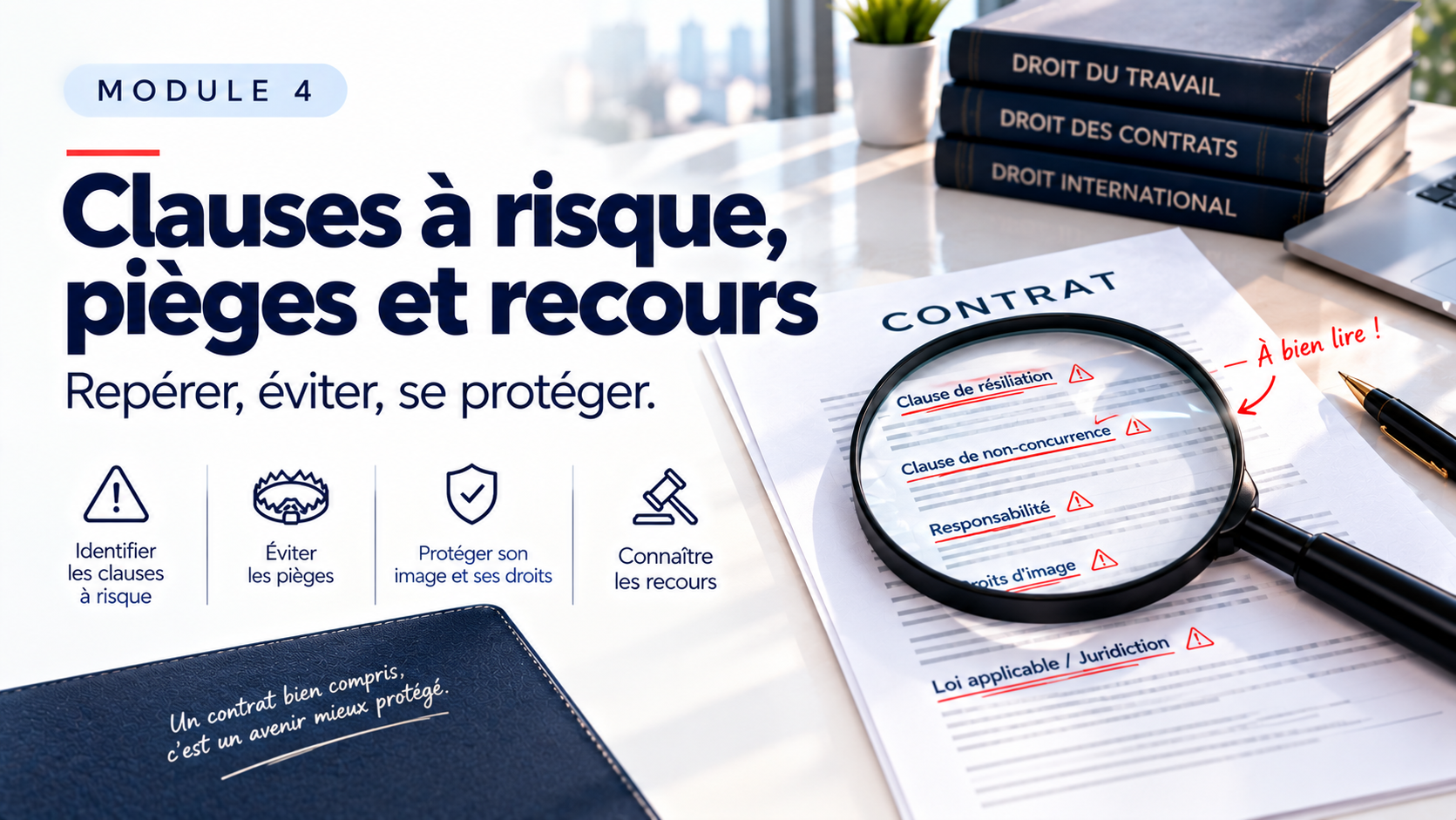GDC – Module 4 : Clauses à risque, pièges et recours