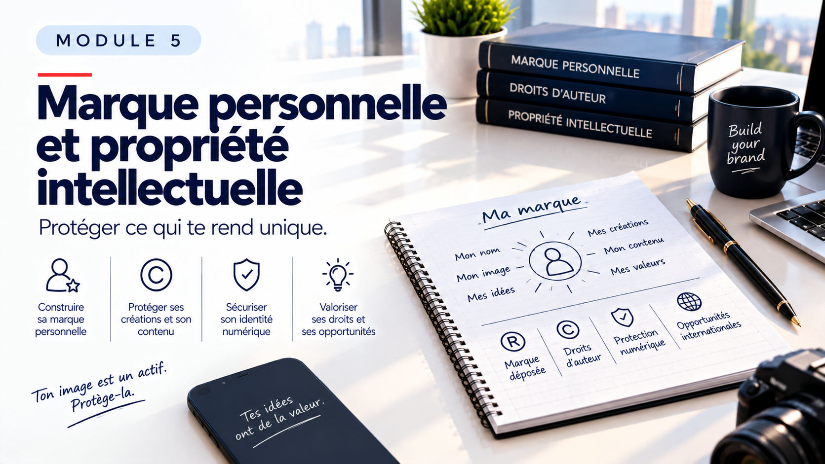 GDC – Module 5 : Marque personnelle et propriété intellectuelle