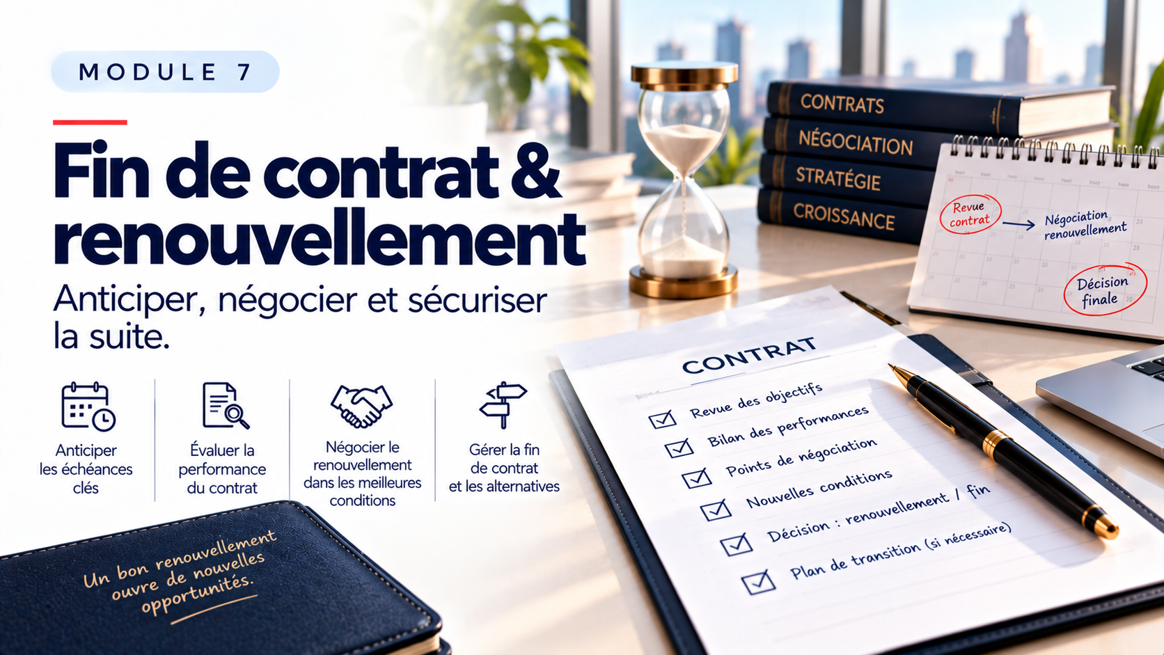 GDC – Module 7 : Fin de contrat et renouvellement