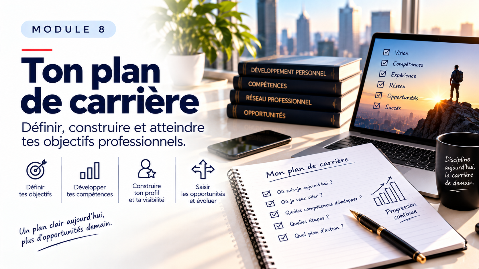 GDC – Module 8 : Piloter sa carrière — la vision long terme